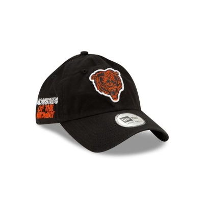 Chicago Bears Gorra | New Era Official NFL Draft Casual Classic Adjustable Cap Mexico - Negros